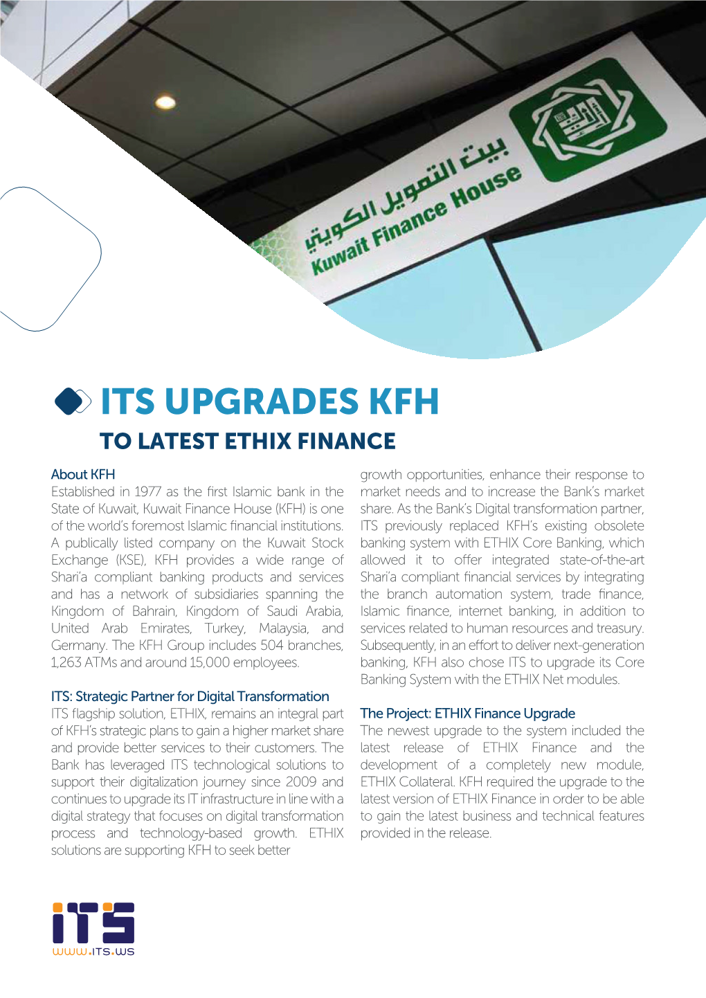 Its Upgrades Kfh to Latest Ethix Finance