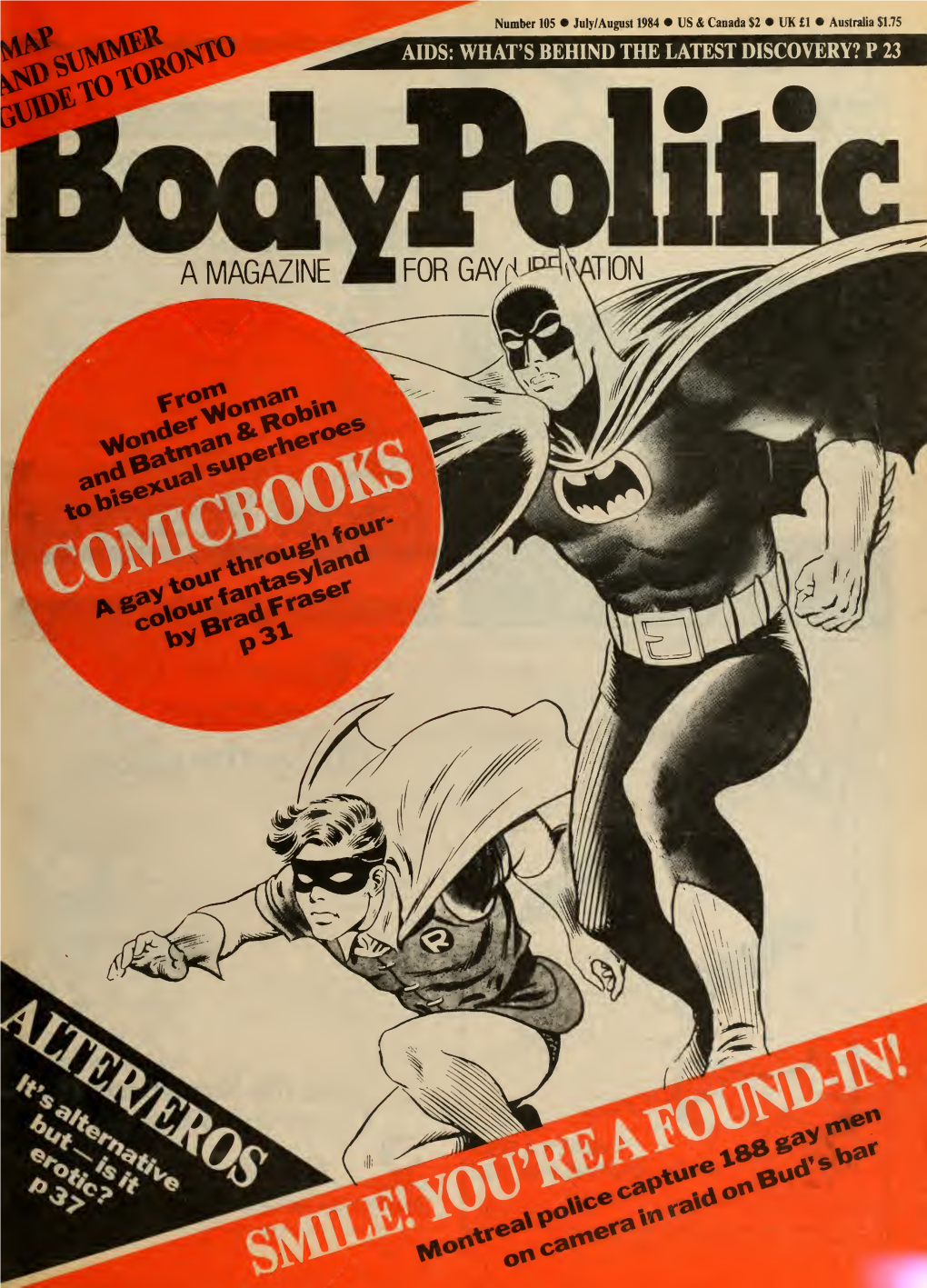 The Body Politic, July/August 1984