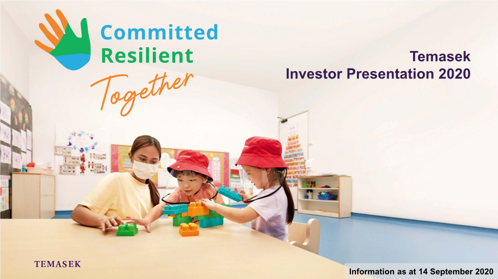 Temasek Investor Presentation Updated 14 Sep 2020