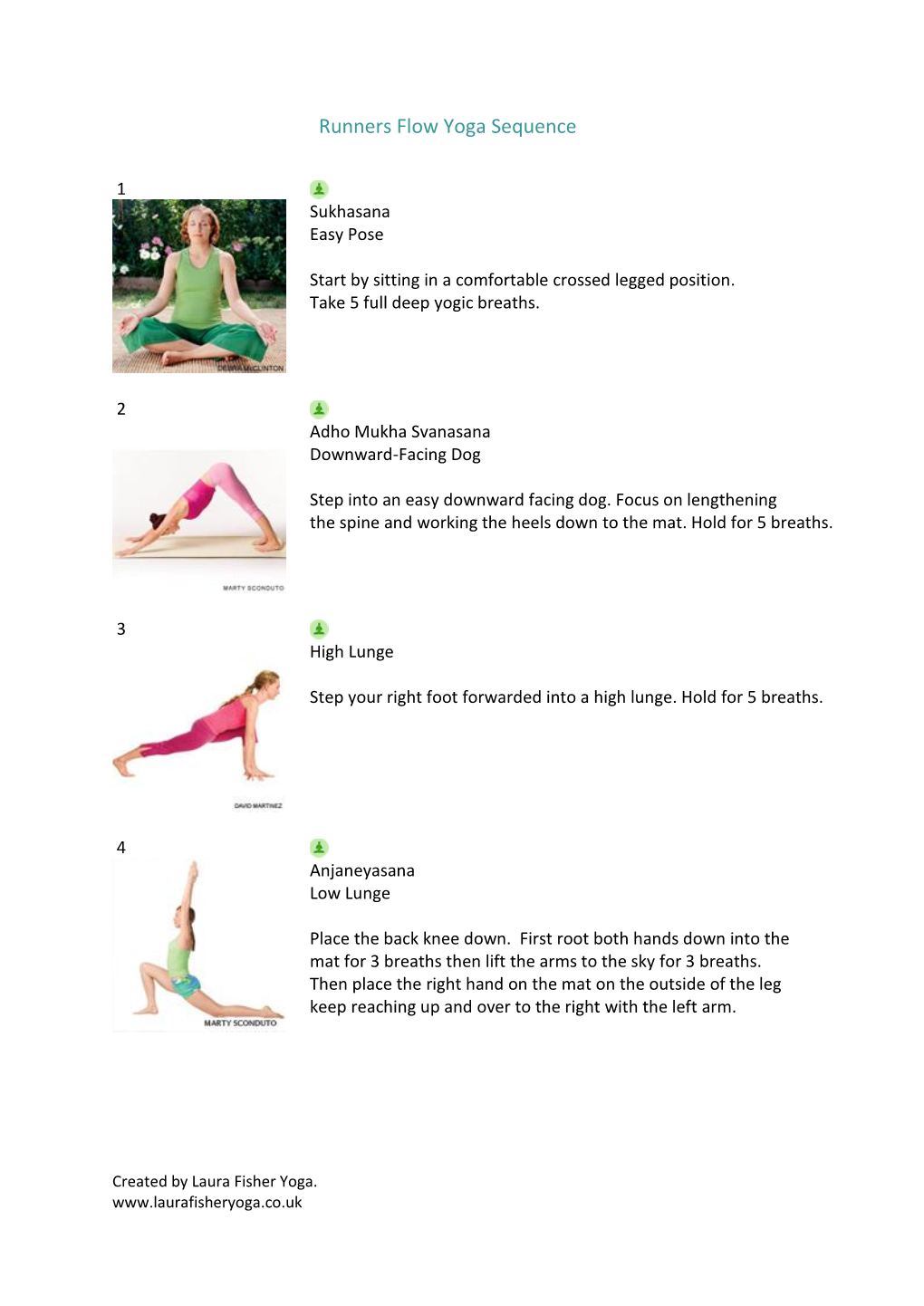 Runners Flow Yoga Sequence