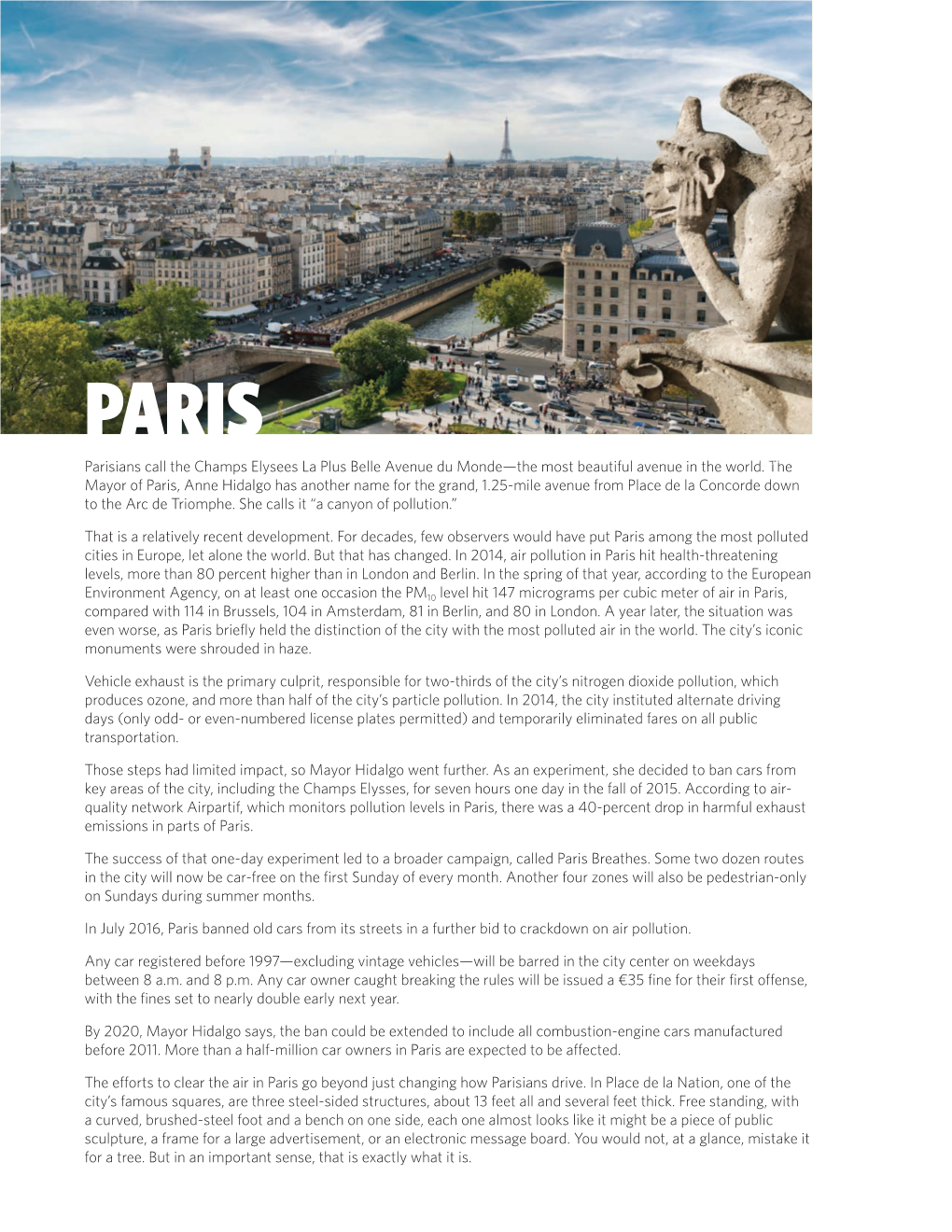 PARIS Photo © Istock, Andreygorulko Parisians Call the Champs Elysees La Plus Belle Avenue Du Monde—The Most Beautiful Avenue in the World