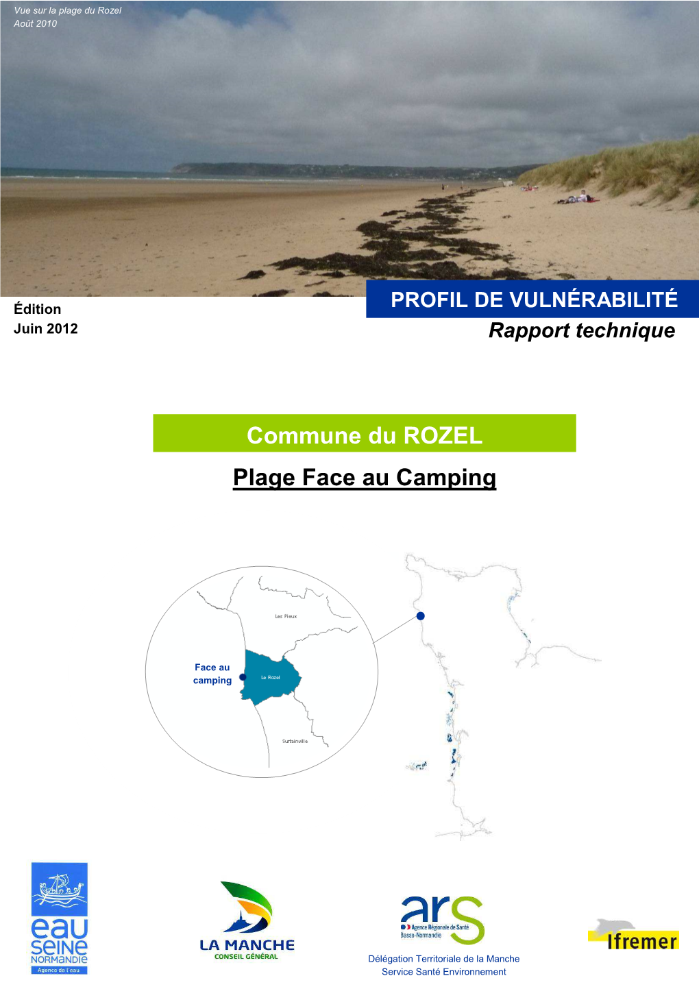 Plage Face Au Camping Commune Du ROZEL