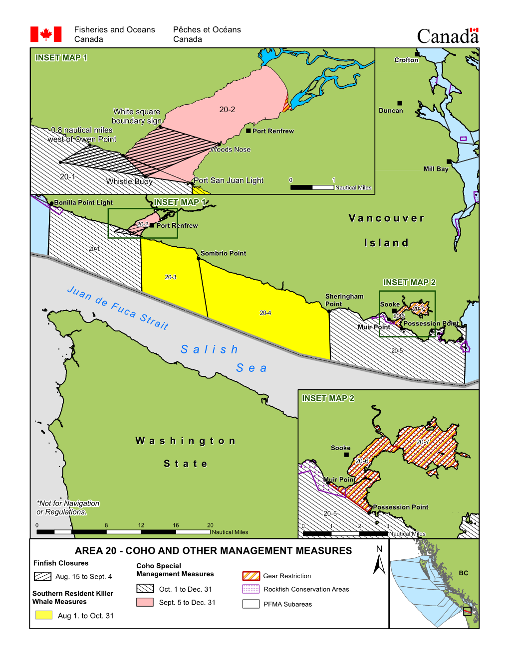 Area 20, Port Renfrew, Sooke, 2021 Coho Salmon and Other