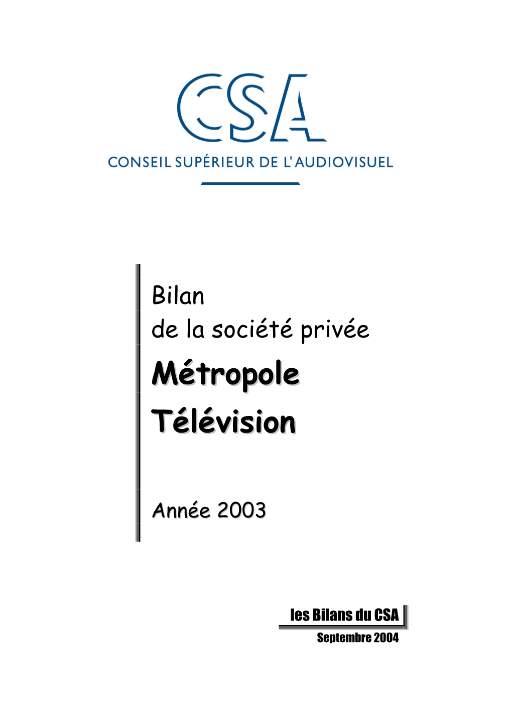 Métropole Télévision