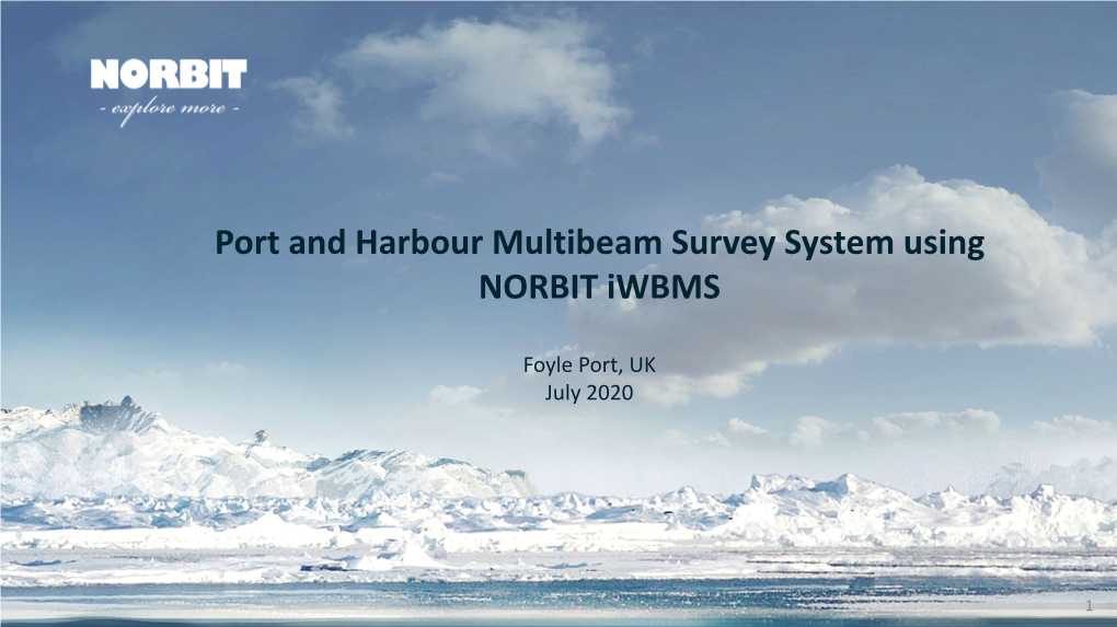 Ports and Harbour Multibeam Installation