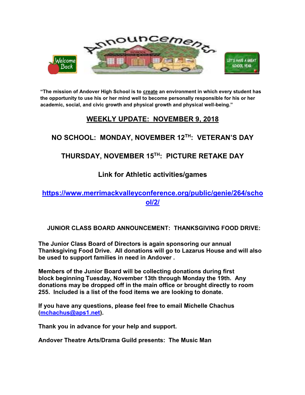 Veteran's Day Thursday, November 15Th