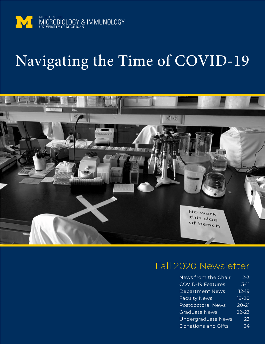 Navigating the Time of COVID-19