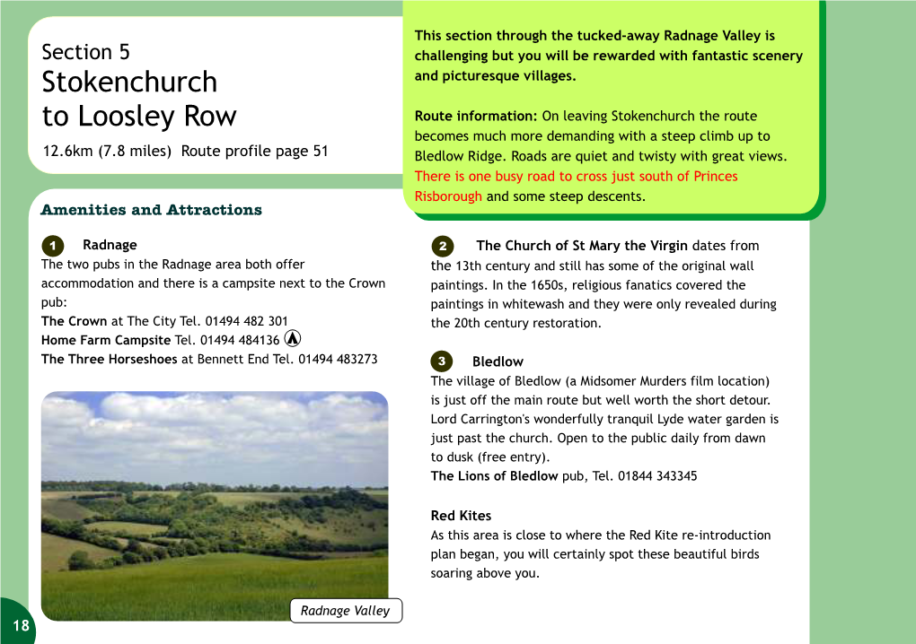 Stokenchurch to Loosley