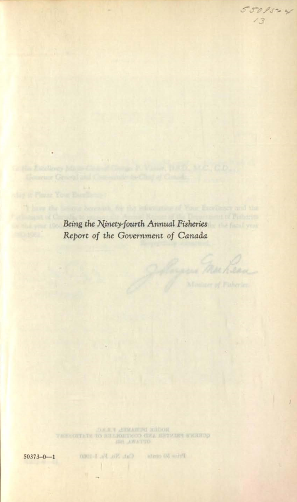 Annual Report 1960