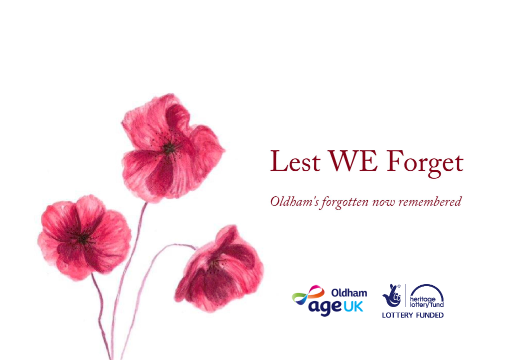 Lest WE Forget Researchers Margaret Lever