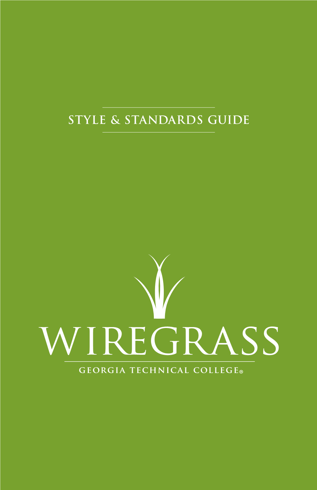 Wiregrass Style & Standards Guide