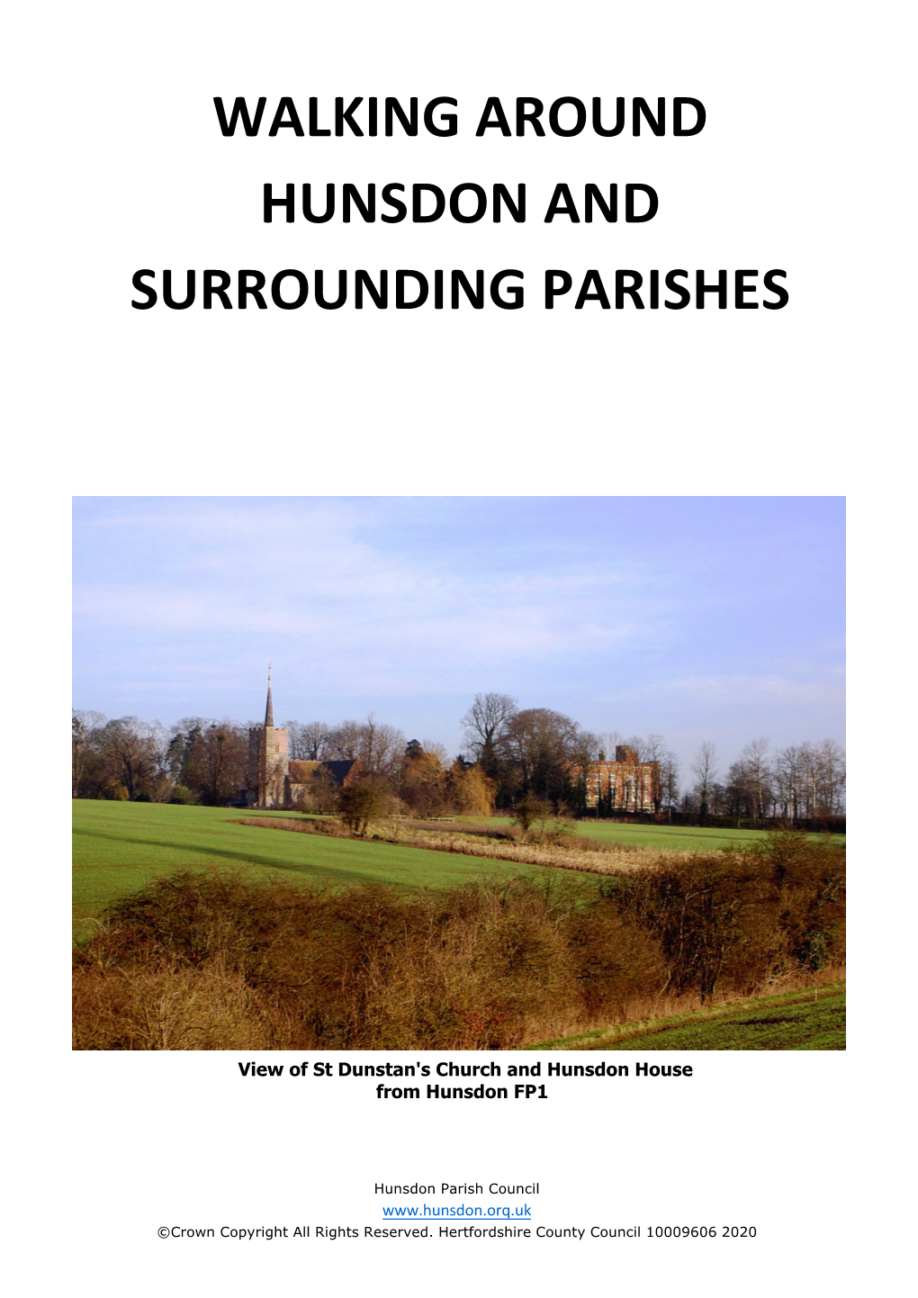 Walking Around Hunsdon and Surrounding Parishes