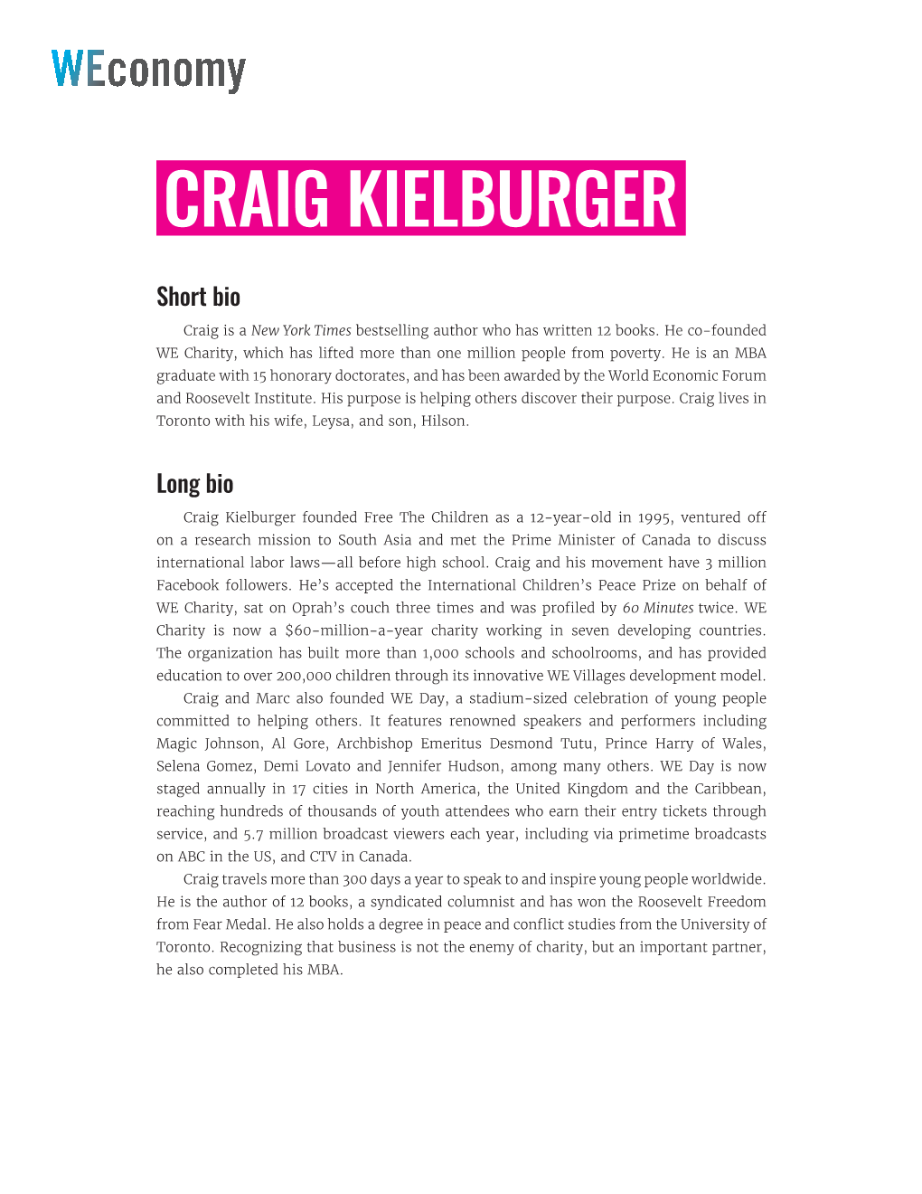 Craig Kielburger