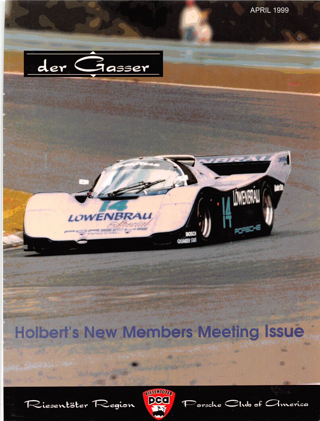 Holbert's Nqw Members Meeting Issue