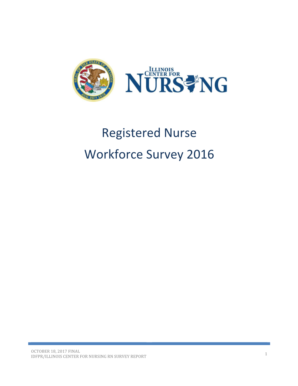 Registered Nurse Workforce Survey 2016