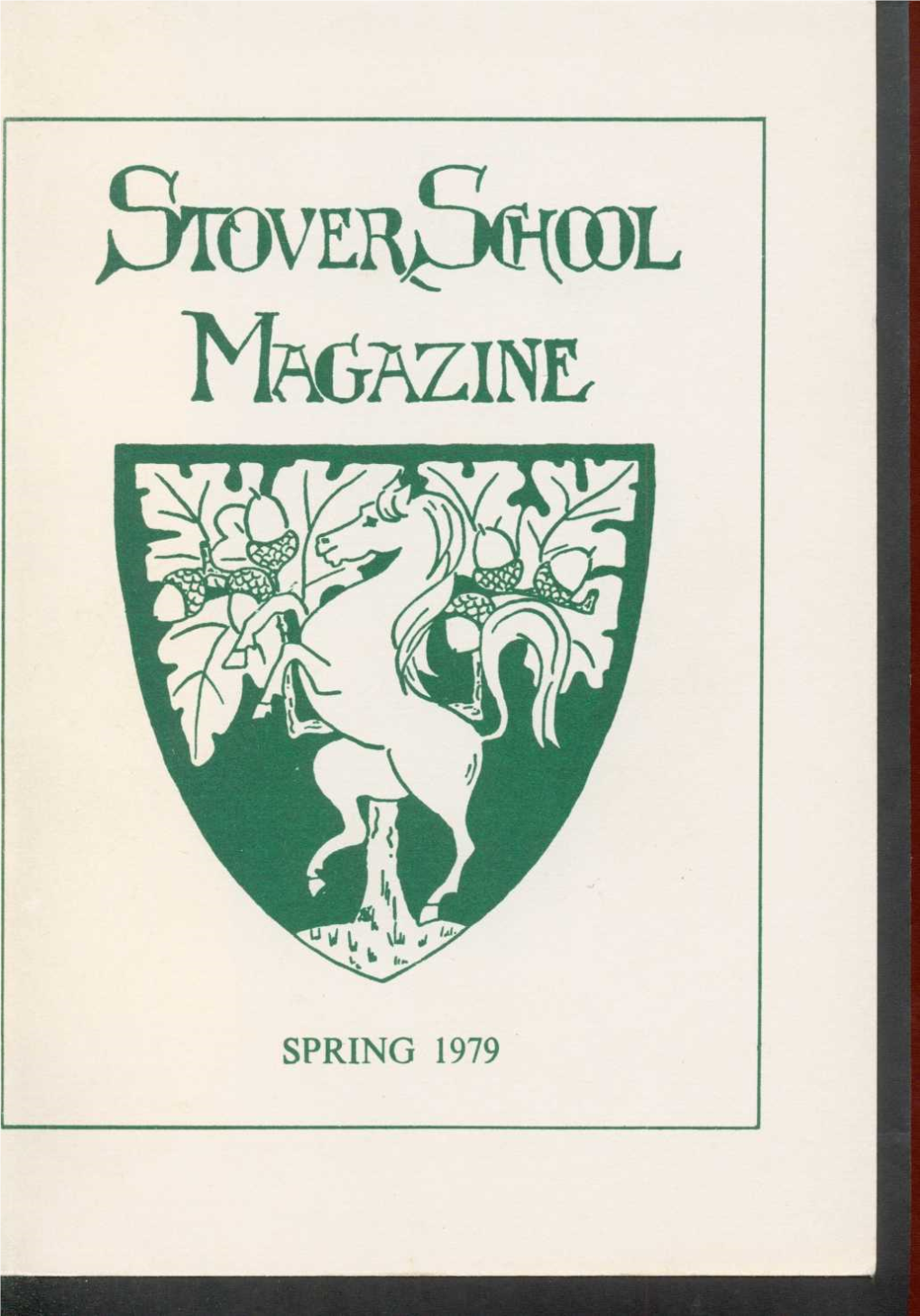 Stover School Magazine 1979
