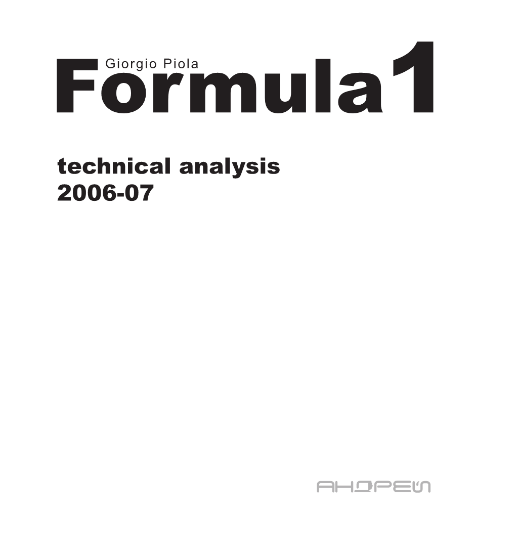 Technical Analysis 2006-07