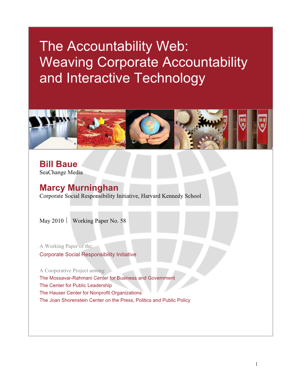 Weaving Corporate Accountability and Interactive Technology
