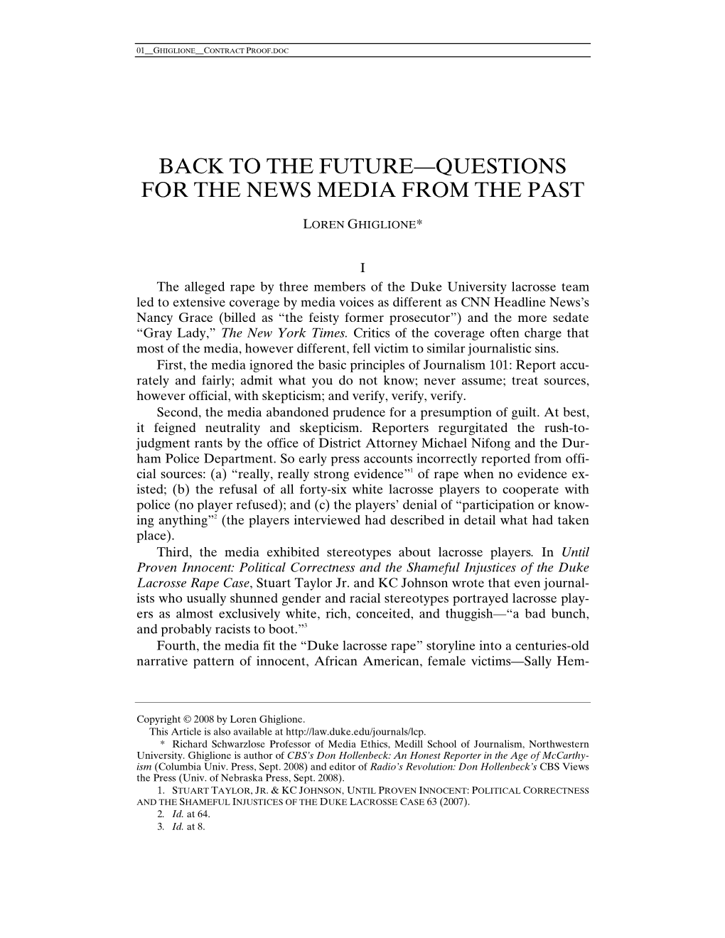 The Futureâ•Flquestions for the News Media from the Past