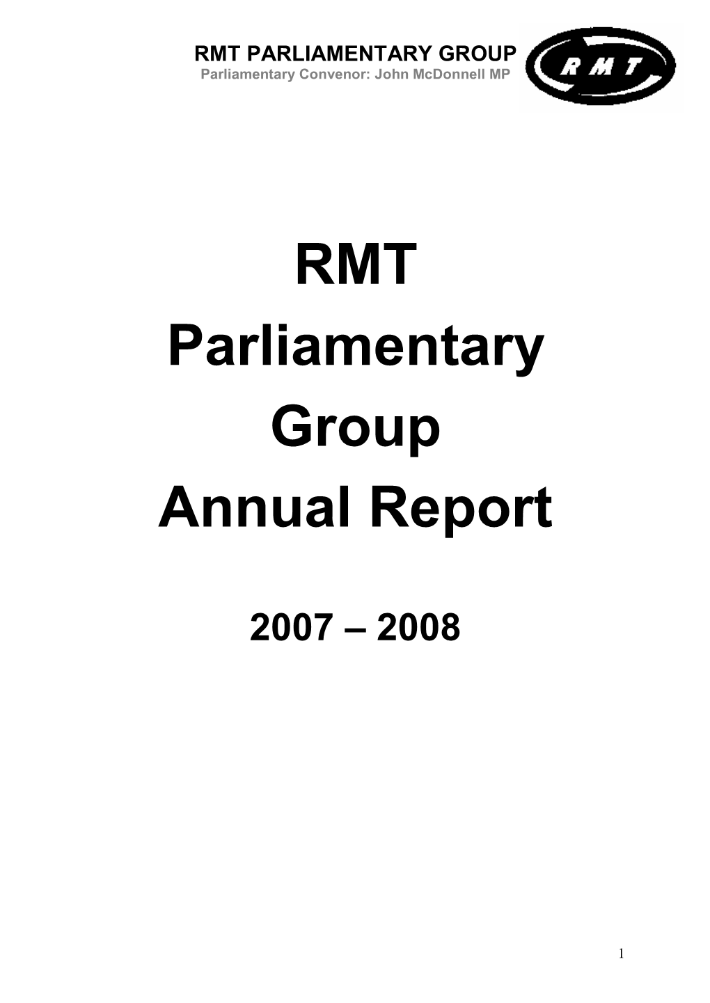 RMT PG Annual Report 07-08