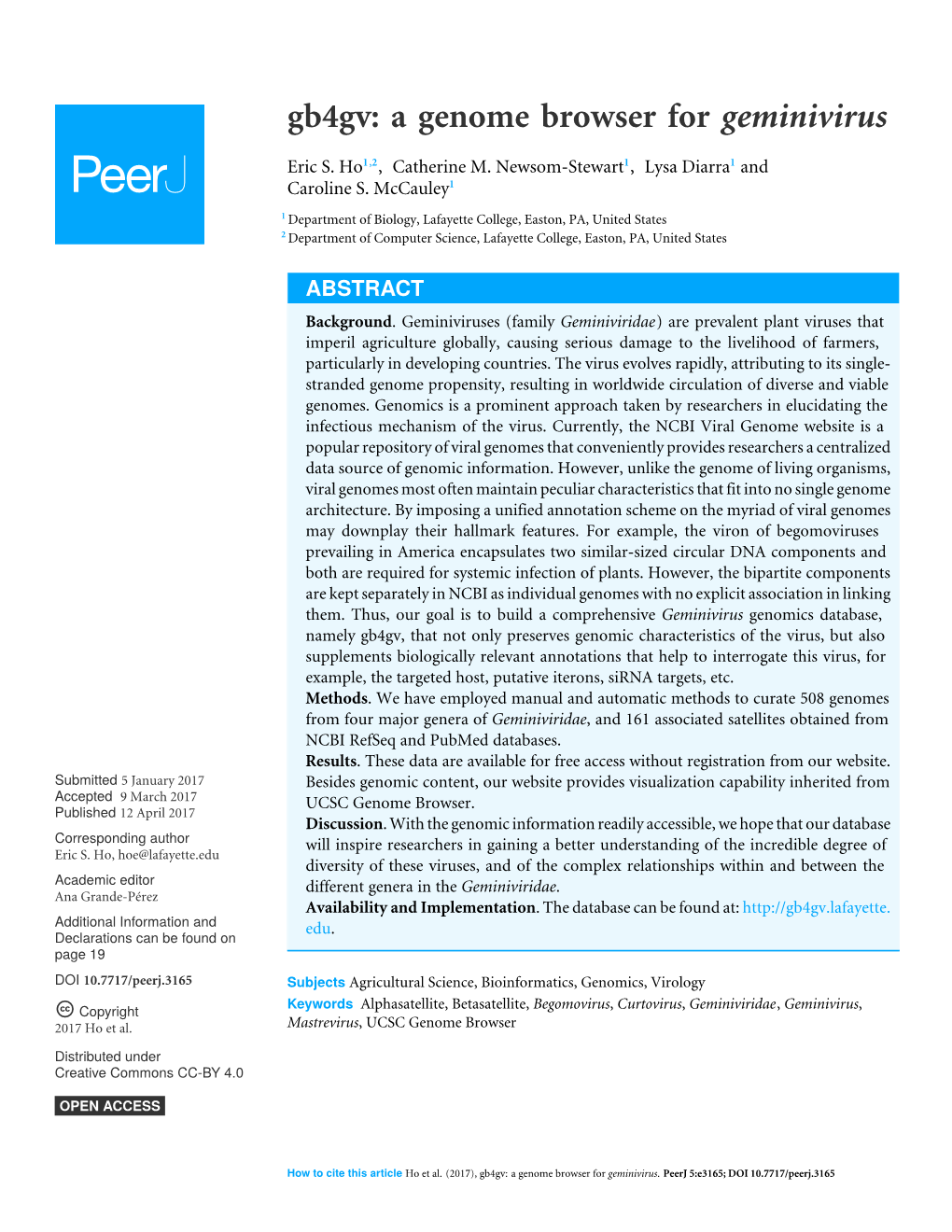 A Genome Browser for Geminivirus