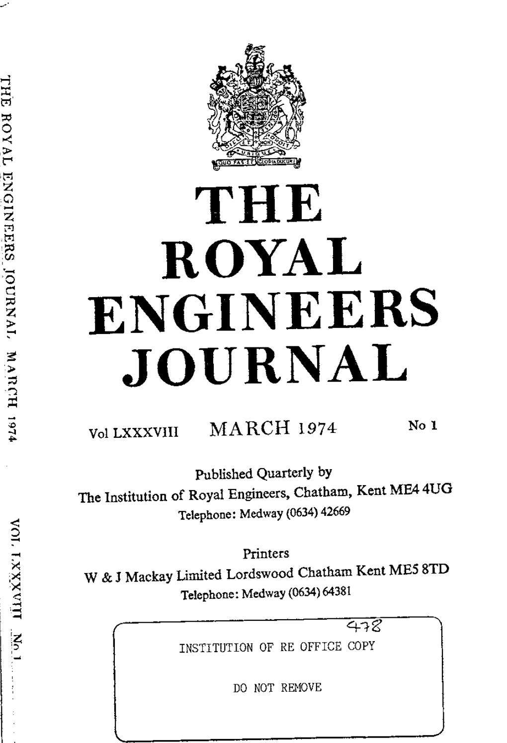 The Royal Engineers Journal