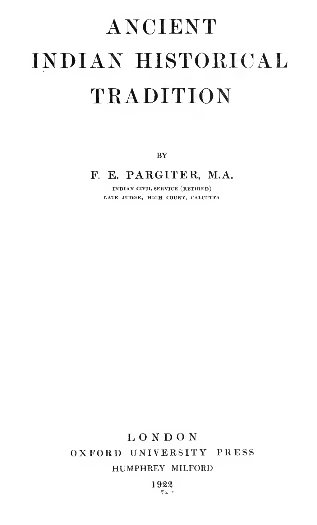 Pargiter FE 1922 on Raghuvamsa and Ramayana.Pdf