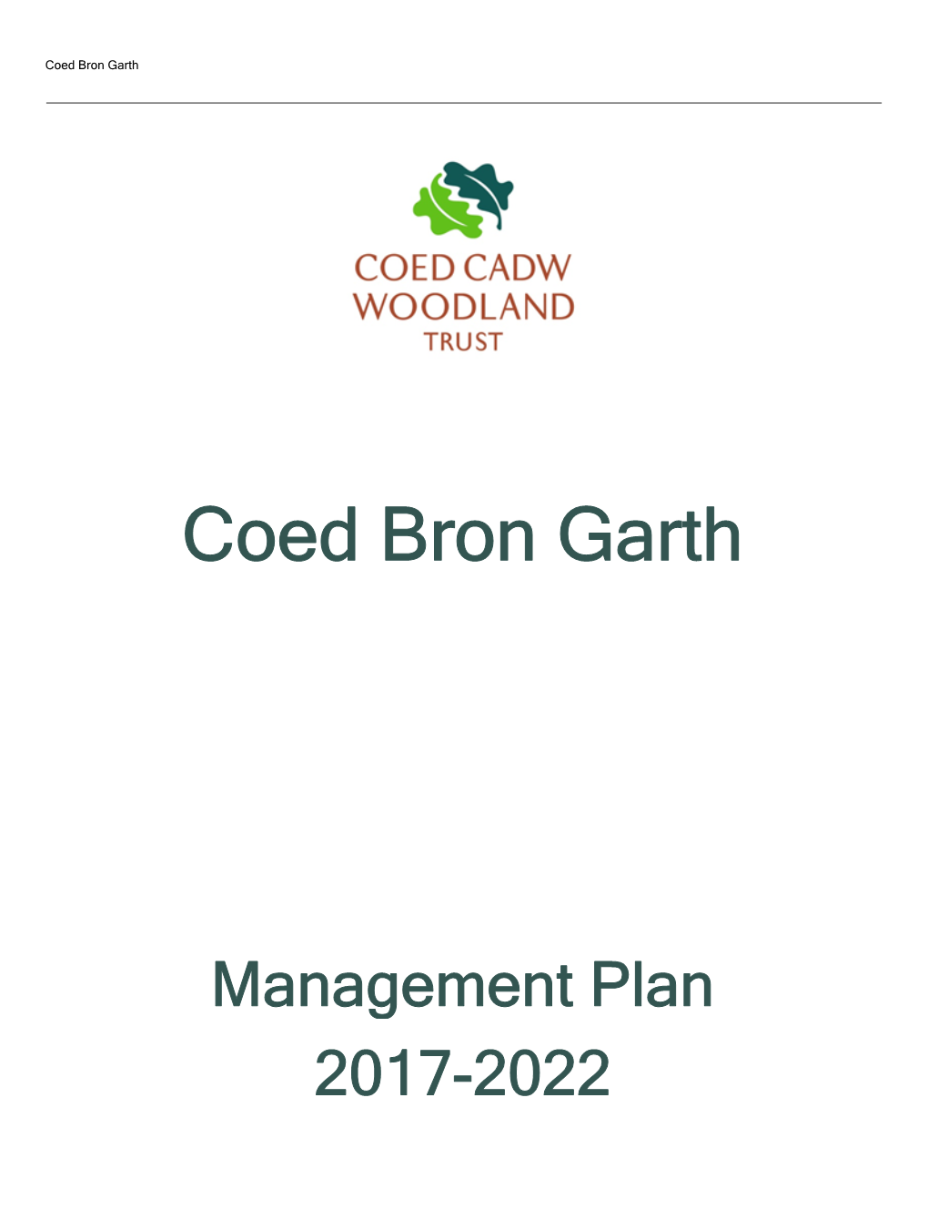 Coed Bron Garth