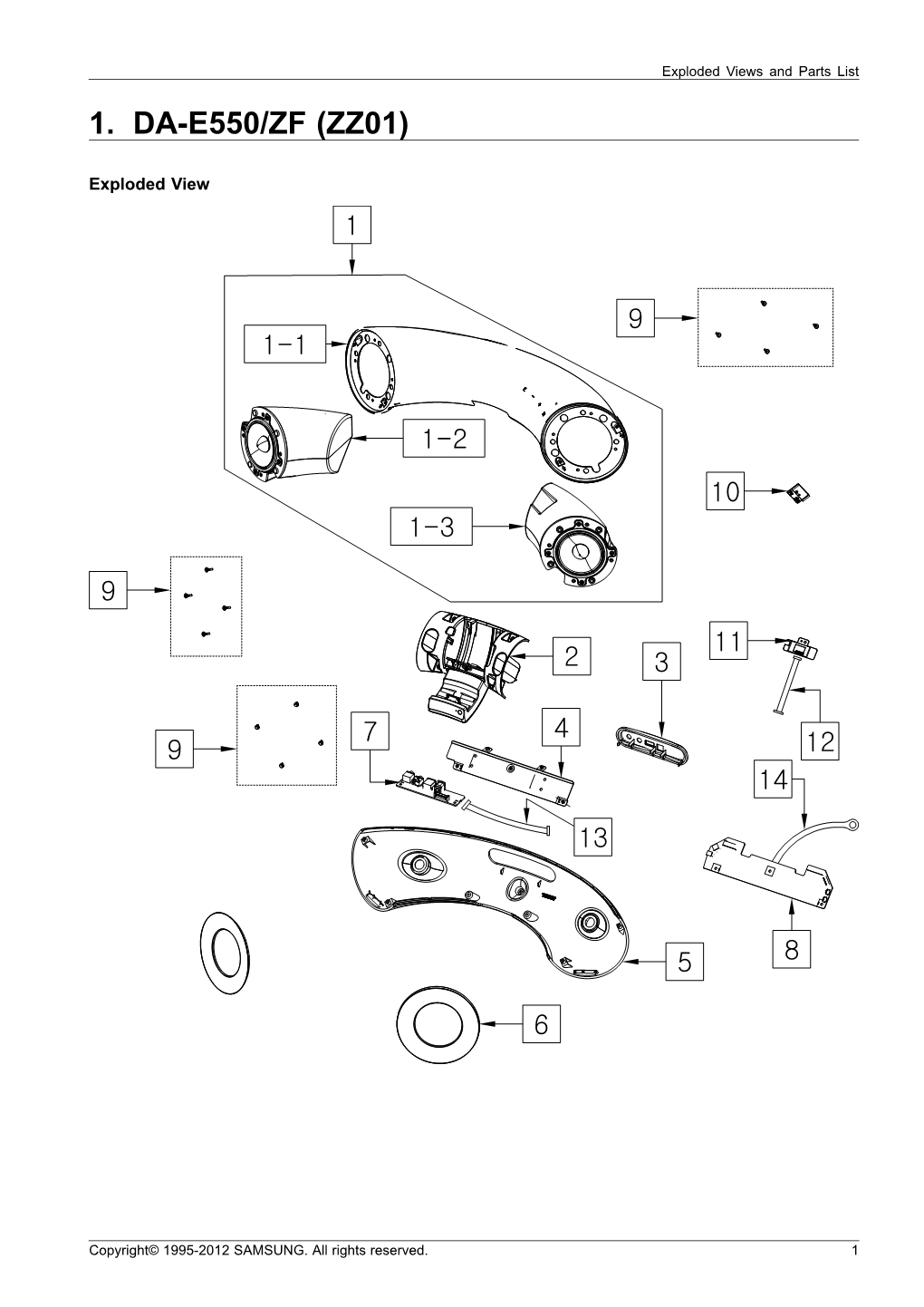 1. Da-E550/Zf (Zz01)