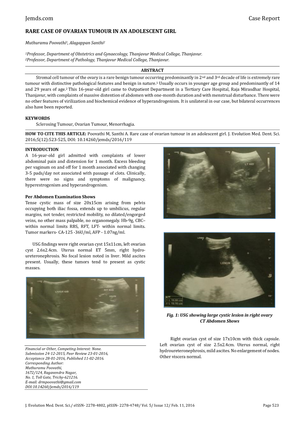 Jemds.Com Case Report