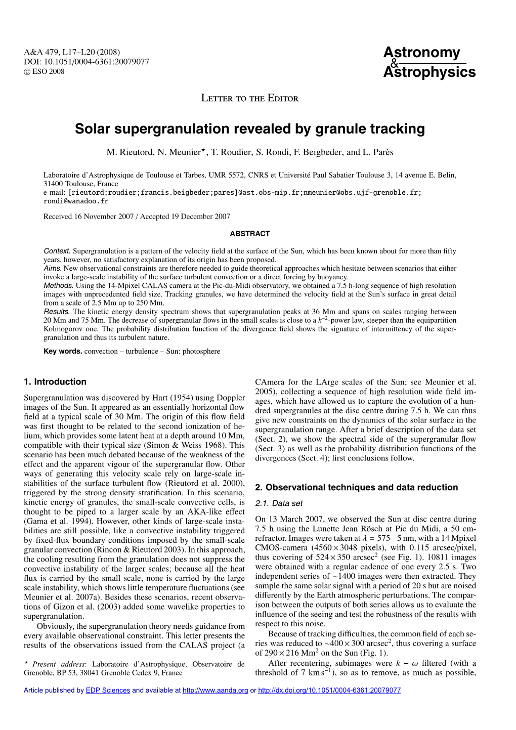 Astronomy Astrophysics