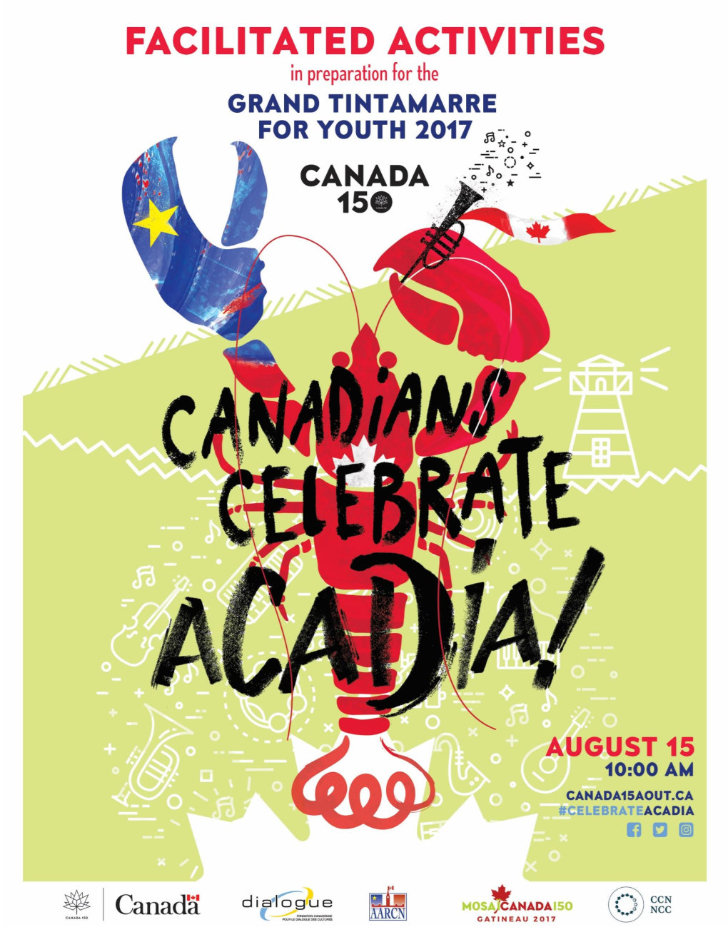 Canadians Celebrate Acadia – Facilitated Activities