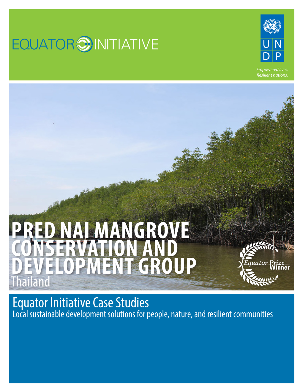 English – Pred Nai Mangrove Conservation and Development