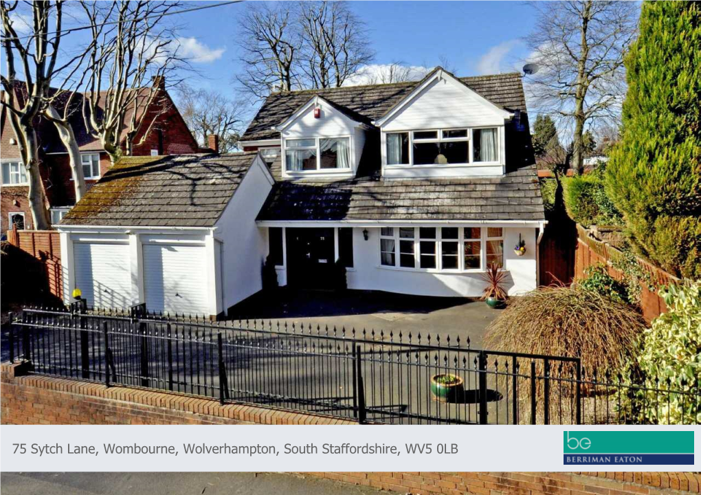 75 Sytch Lane, Wombourne, Wolverhampton, South Staffordshire, WV5