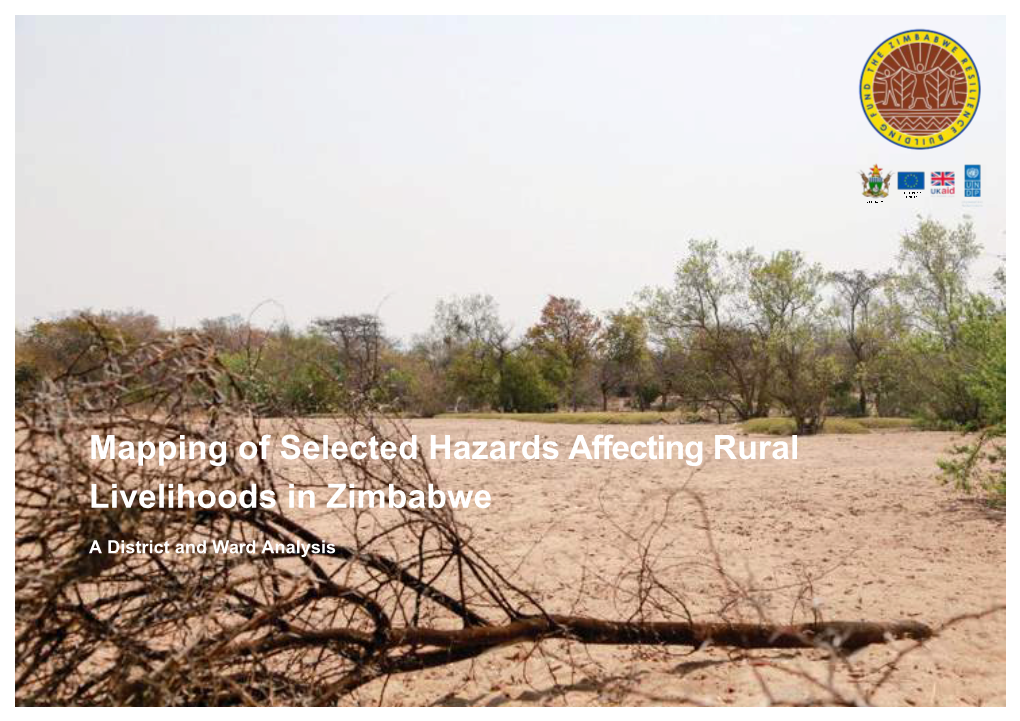 Mapping of Selected Hazards Affecting Rural Livelihoods in Zimbabwe