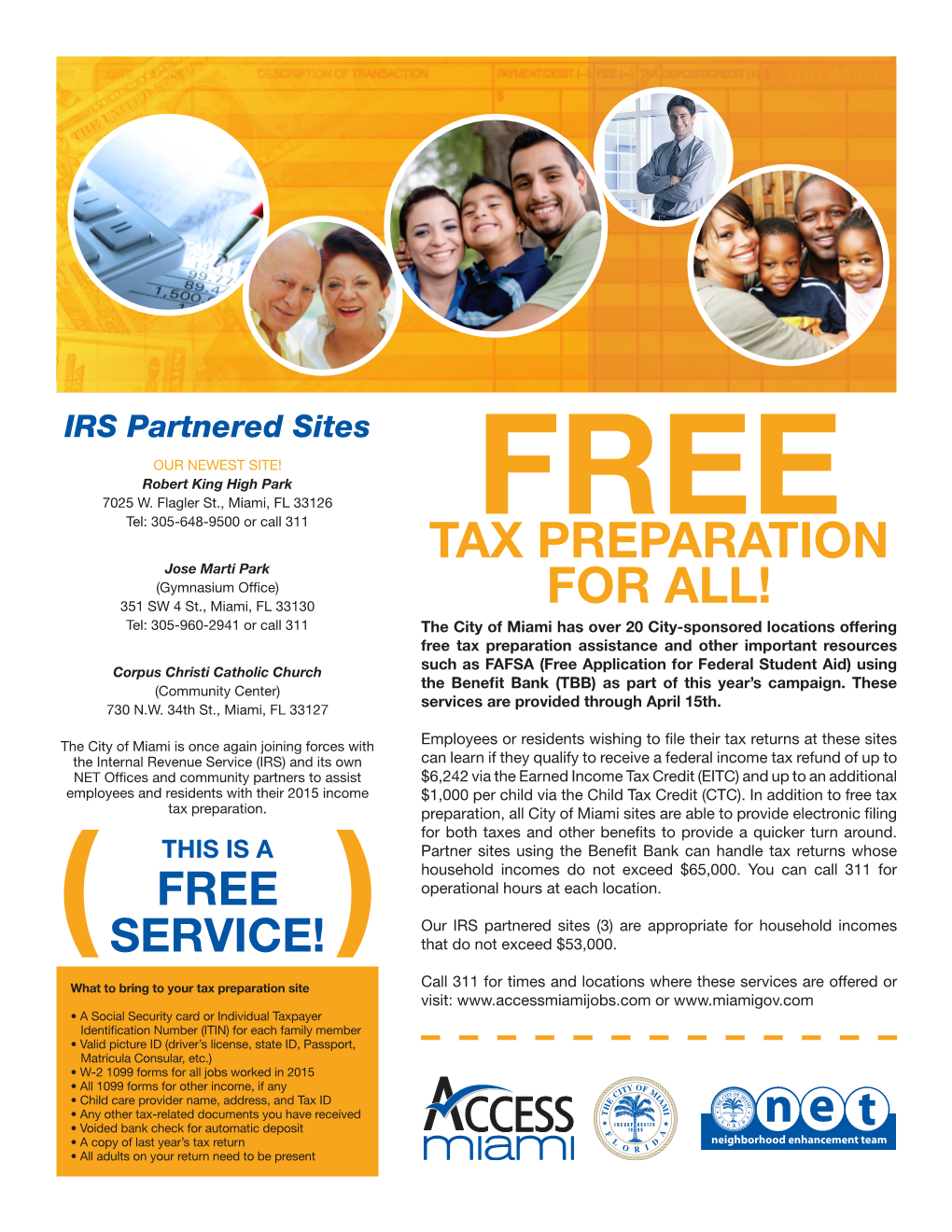Tax Preparation for All!
