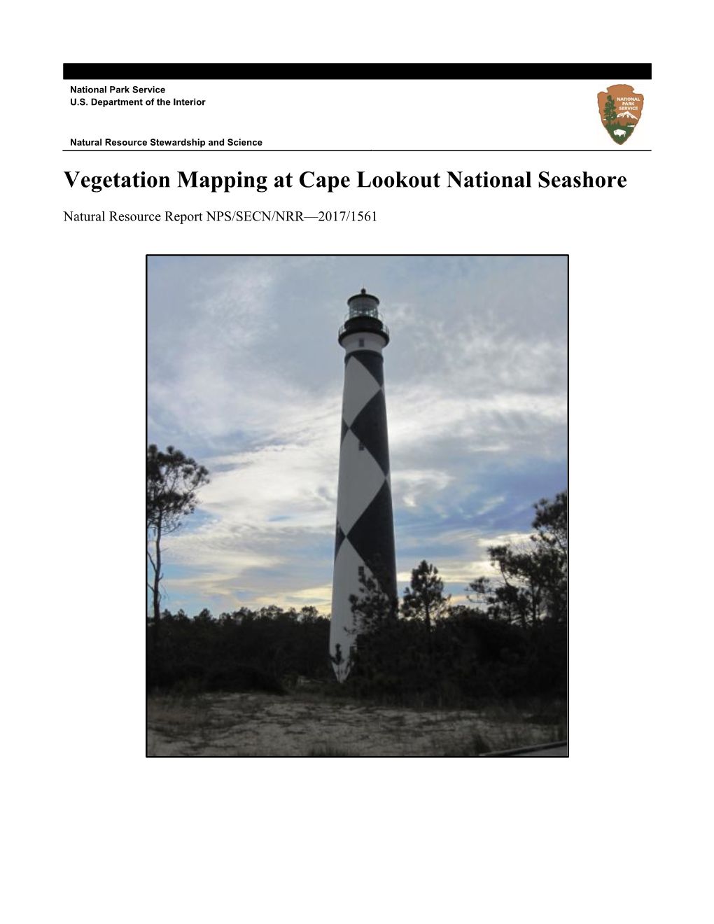 Vegetation Mapping at Cape Lookout National Seashore