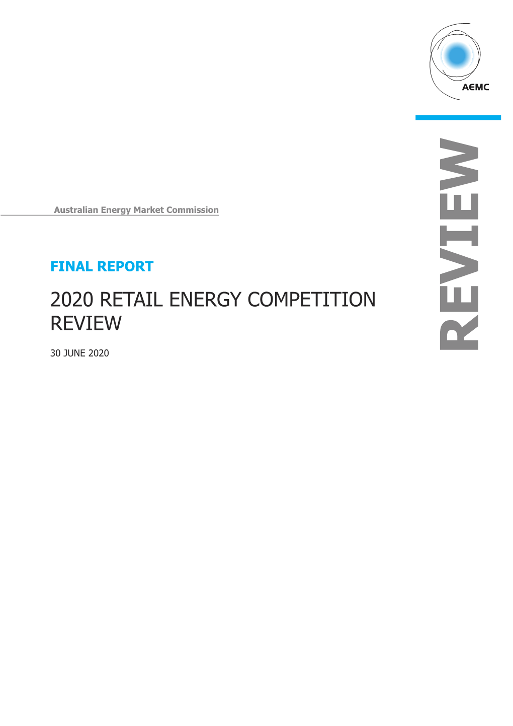 2020 Retail Energy Competition Review