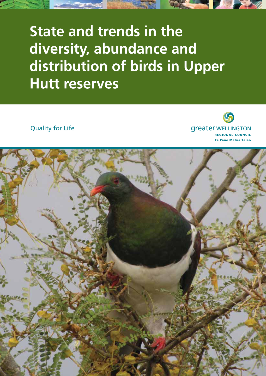 State and Trends in the Diversity, Abundance and Distribution of Birds in Upper Hutt Reserves