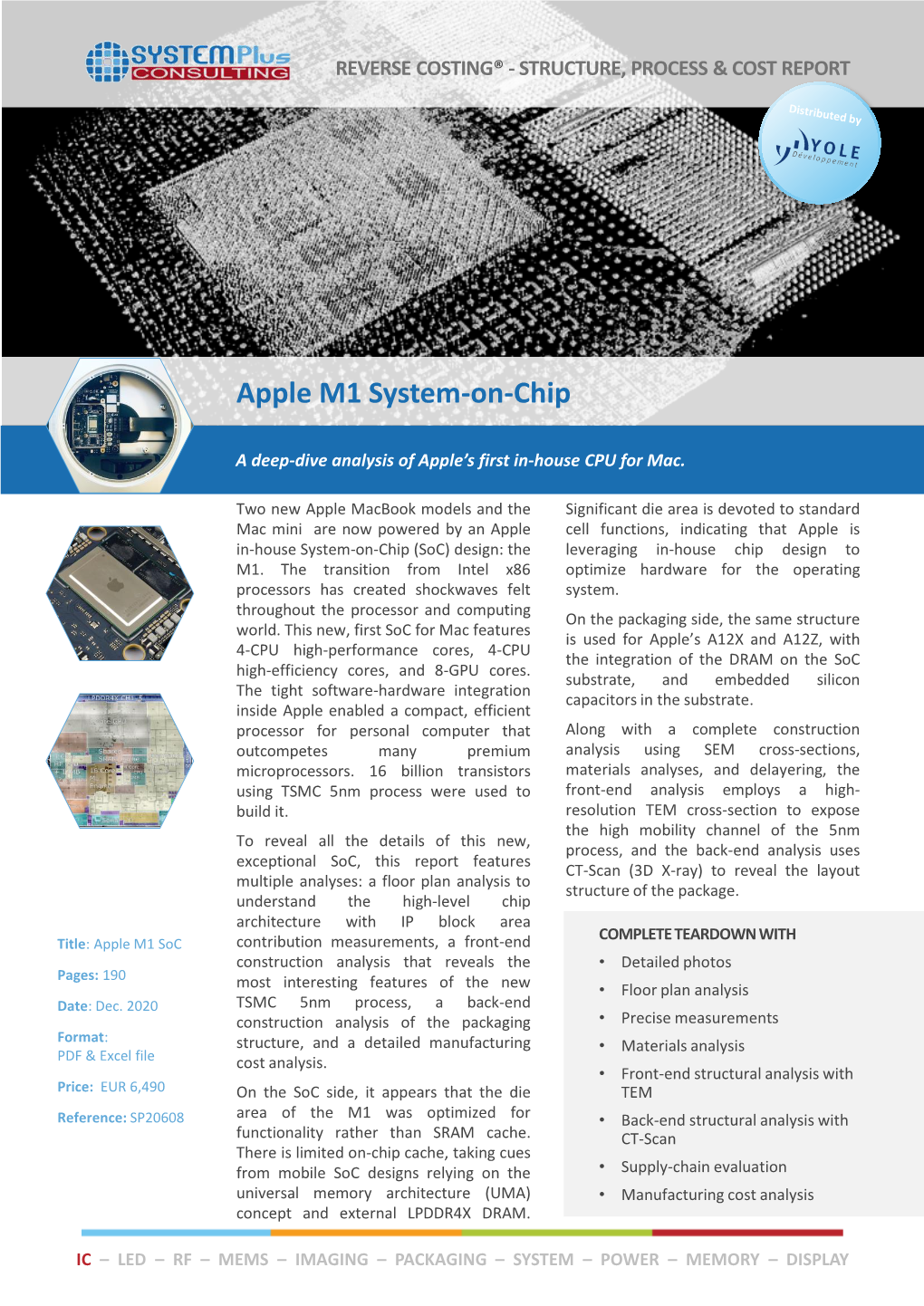 Apple M1 System-On-Chip