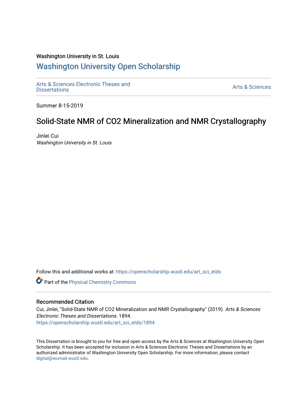 Solid-State NMR of CO2 Mineralization and NMR Crystallography