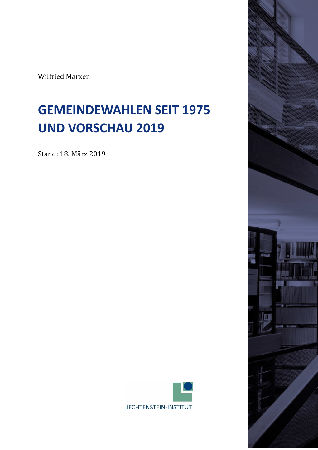 Gemeindewahlen Seit 1975 Und Vorschau 2019