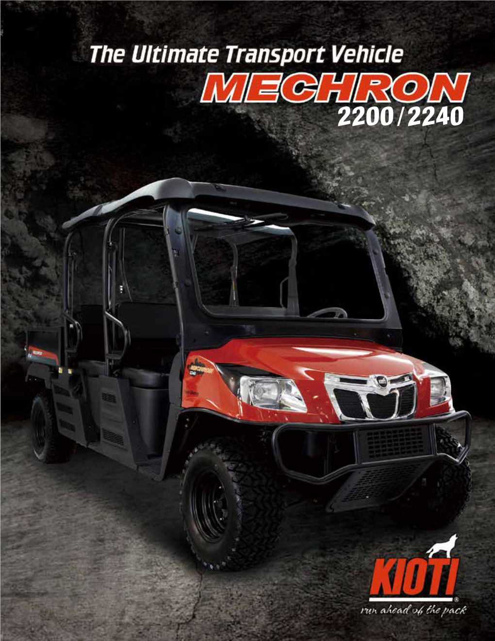 The MECHRON Whether You Need a Worker on the Farm Or a Way Into the Woods, the KIOTI MECHRON 4X4 Utility Vehicle Gets All Your Jobs Done