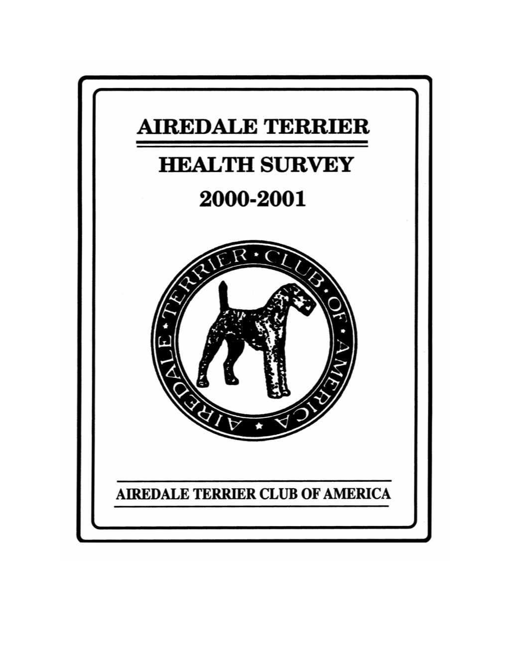2001 Health Survey Report