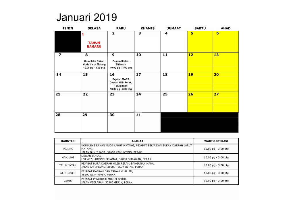 Januari 2019