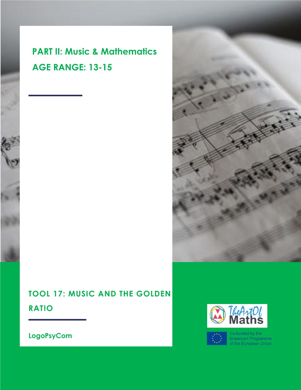 Tool 17: Music and the Golden Ratio