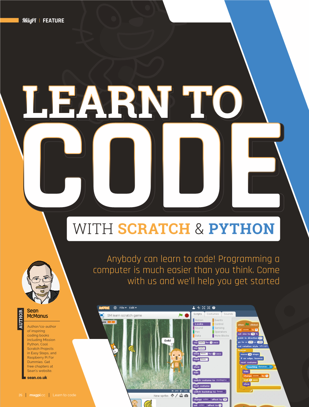 Learn to Code in Scratch and Python on Raspberry Pi