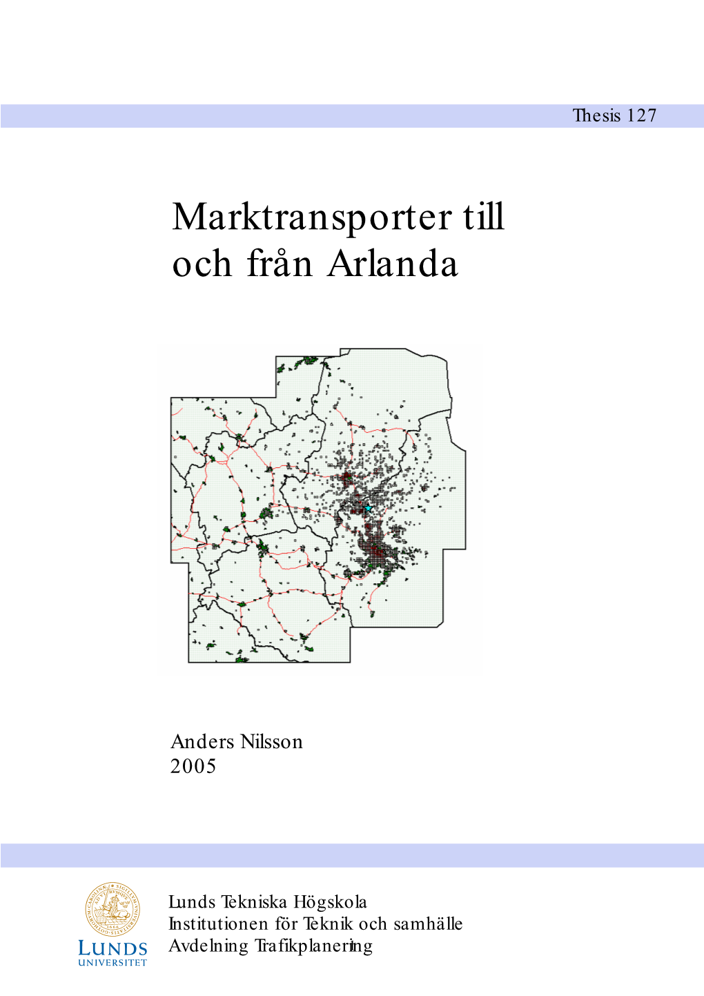 Marktransporter Till Och Från Arlanda