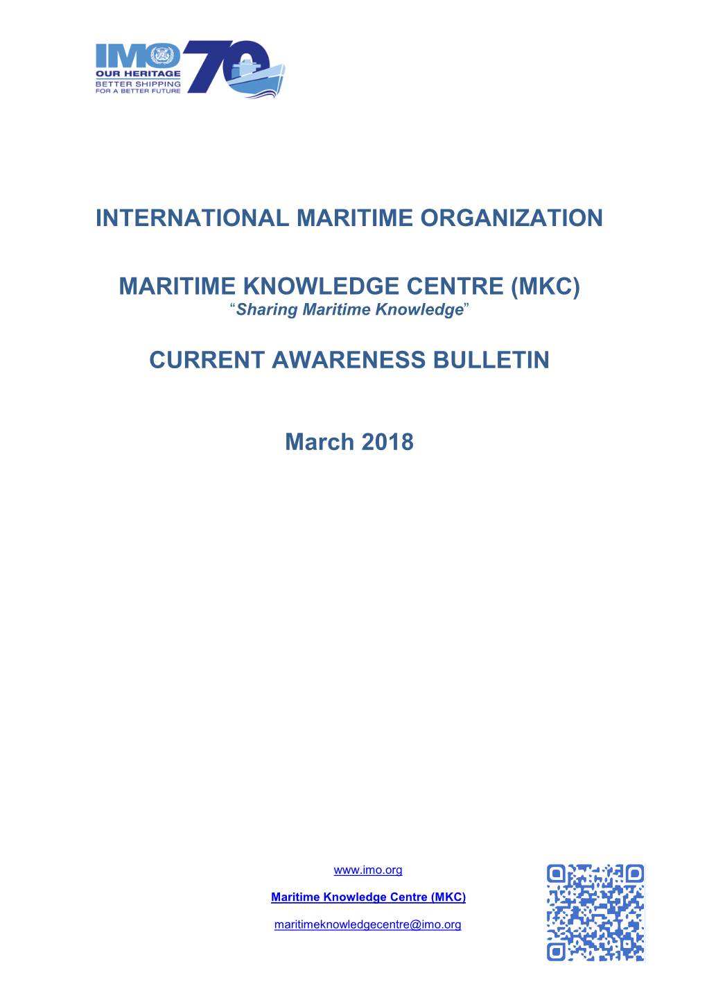 International Maritime Organization Maritime