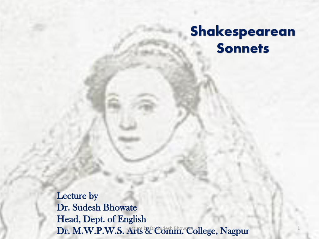 Shakespearean Sonnets